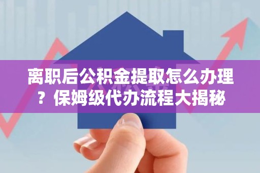 连江离职后公积金提取怎么办理?保姆级代办流程大揭秘 连江离职后公积金提取怎么办理?保姆级代办流程大揭秘